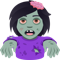 Woman Zombie emoji on Emojione